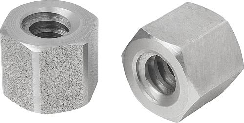 Trapezgewindemuttern Sechskant eingängig, Rech...