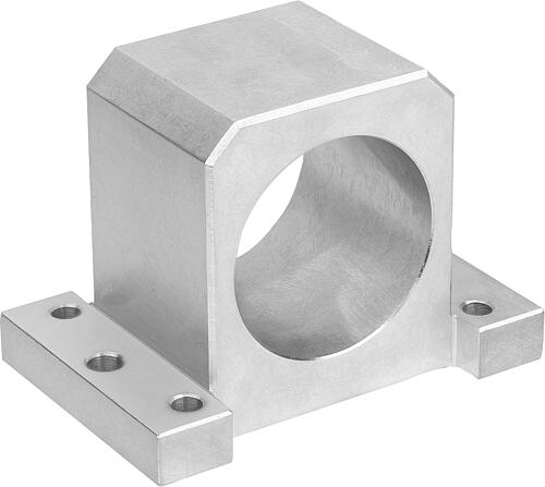 Stehlager Aluminium, Form A