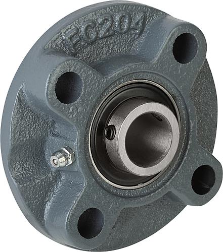 Gehäuselagereinheit Flanschlager UCFC mit Zent...