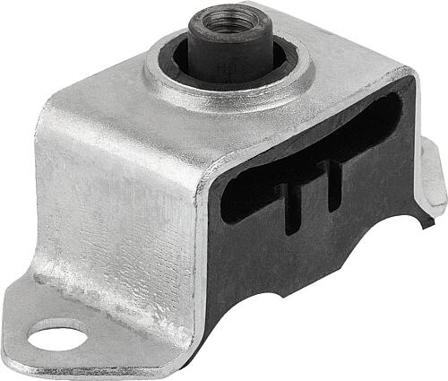 Gummi-Metall-Deckenelement, Form B, IG