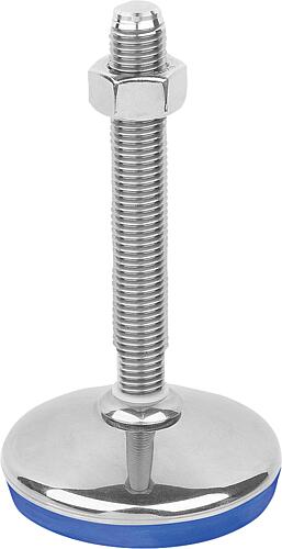 Stellfüße Edelstahl FDA-konform, Form A