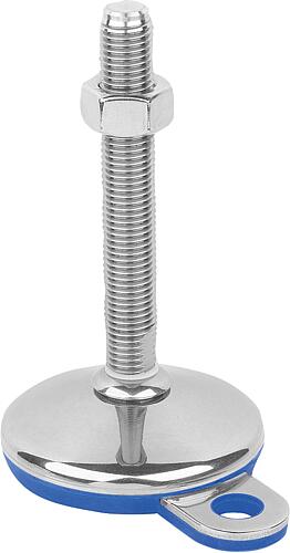 Stellfüße Edelstahl FDA-konform, Form B