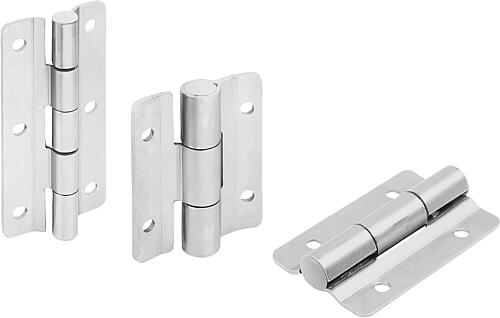 Scharniere Edelstahl mit voreingestellter Frik...