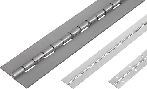 Stangenscharniere Stahl, Edelstahl oder Aluminium