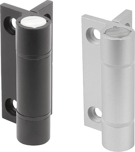 Federscharniere Aluminiumprofil-Spannfederschar...