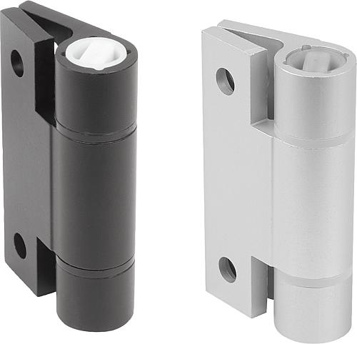 Federscharniere Aluminiumprofil-Spannfederschar...