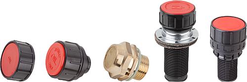 Einfüllstutzen, Entlüftungsschrauben