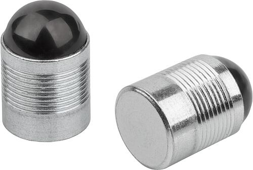 Dichtstopfen Hülse Stahl, Kugel Stahl