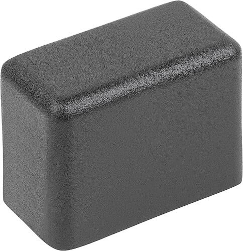 Schutzkappen Kunststoff für Vierkantrohre, Form...