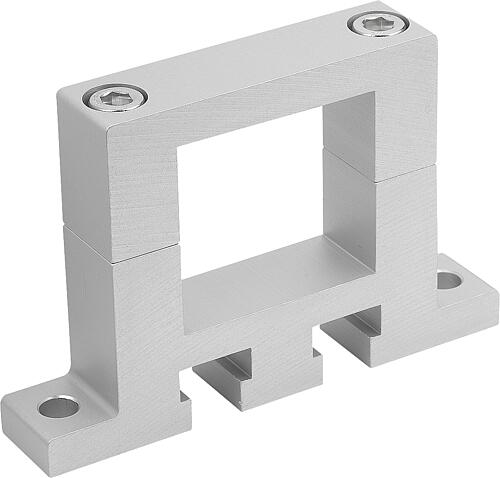 Flanschklemmstücke Aluminium für Lineareinheit ...