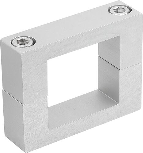 Flanschklemmstücke Aluminium für Lineareinheit ...