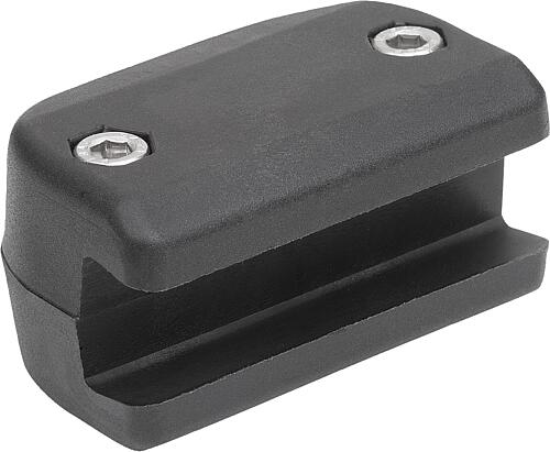 Einfachklemmen Kunststoff für Seitenführungen m...