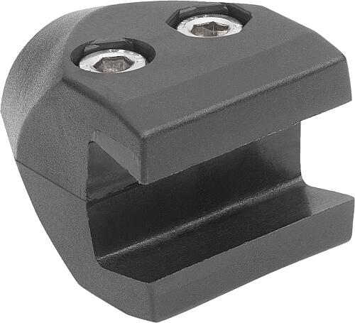 Einfachklemmen Kunststoff für Seitenführungen m...