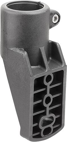 Rohrverbinder Stützkopf seitlich Kunststoff für...