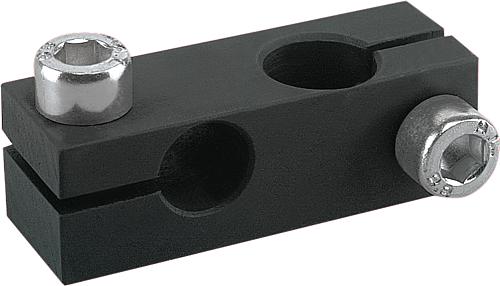 Gelenkstücke Stahl, Länge 48 mm