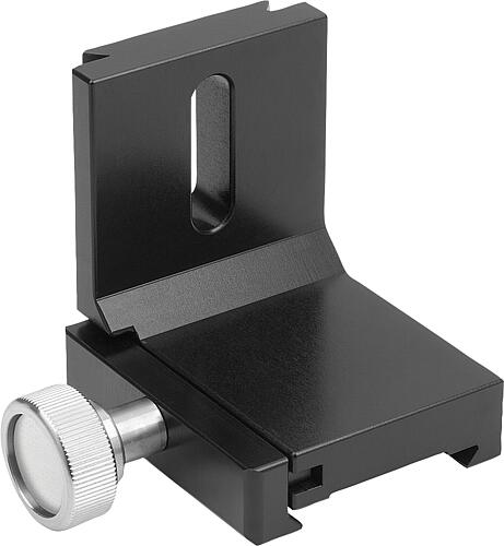 Schnellspannhalter Aluminium mit Winkelelement,...