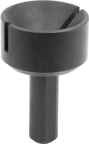 Spitzen Stahl für Reitstöcke mit Spitzenhöhe 75...