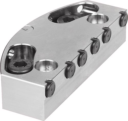 Spannbacken mit Pins für Pendelbacke 5-Achs-Sp...