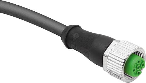 Steckverbinder Buchse M12x1 mit Schraubverriege...