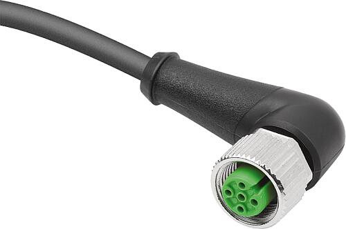 Steckverbinder Buchse M12x1 mit Schraubverriege...