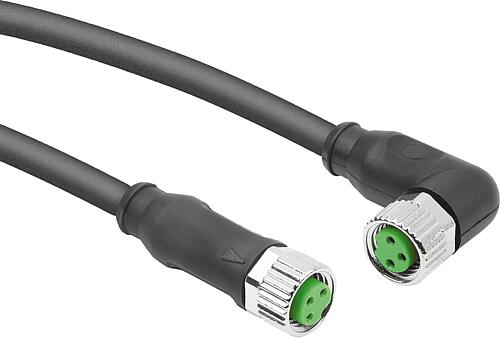 Steckverbinder M8x1 Buchse mit Schraubverriegel...