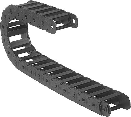 Energieketten Kunststoff Innenhöhe 35 mm, im I...