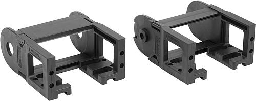 Anschlusselemente Kunststoff für Energieketten...