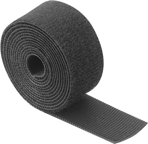 Klettband auf Rolle selbstverlöschend