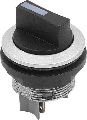 Wahltaster tastend Einbauversion Ø 22,3 mm Flac...
