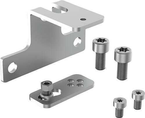 Montage-Sets Edelstahl für Stellantriebe, Form B