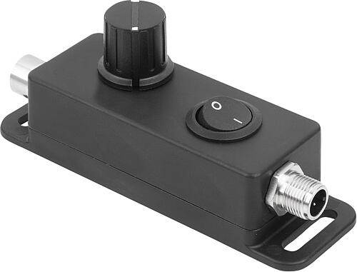 Bediengerät Dimmer 24V DC mit M12 Stecker/Buchs...