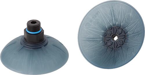 Glockensauggreifer rund mit integrierter Befest...