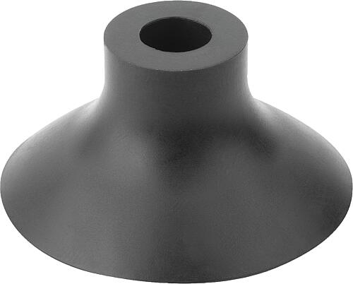 Flachsauggreifer rund mit separater Befestigung...