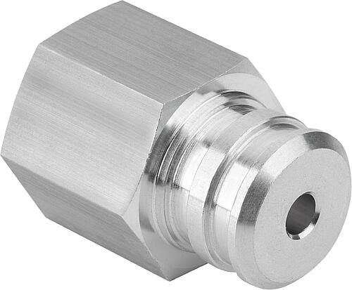 Befestigungen für Sauggreifer oval, Form A