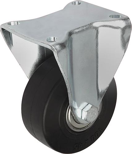 Stahlblech-Bockrollen mit stahldrahtarmiertem E...