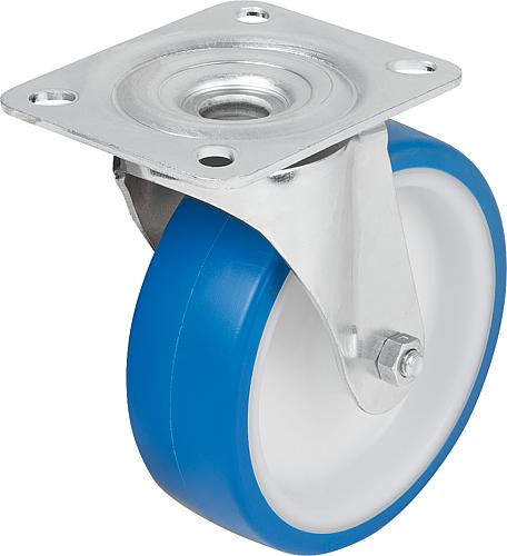 Lenkrolle für Hygienebereich