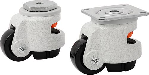 Heberollen mit integriertem Feststellfuß mit R...