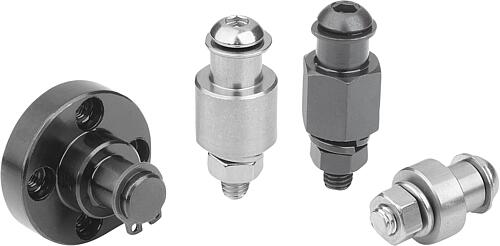 Bolzen Stahl oder Edelstahl für Führungsrollen