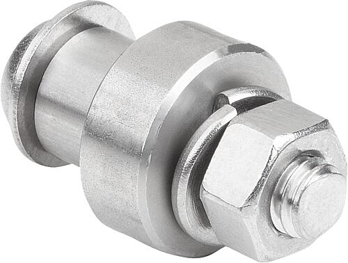 Bolzen Stahl oder Edelstahl für Führungsrollen ...