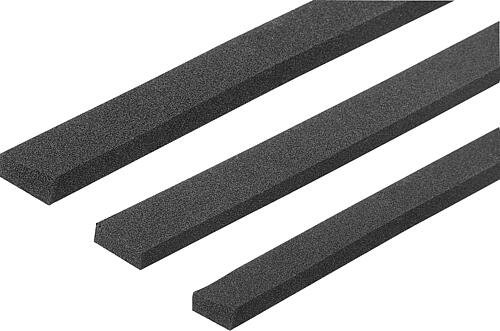Zellgummi-Rechteckprofile EPDM oder CR, selbstk...