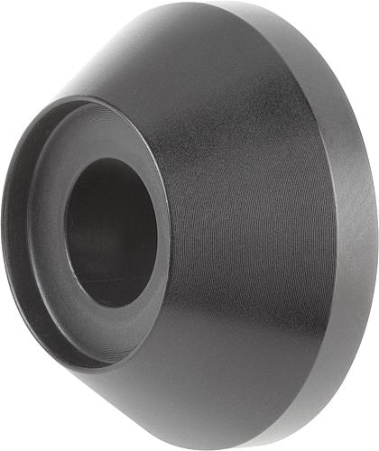 Abschlussscheiben Aluminium, kegelförmig, für B...