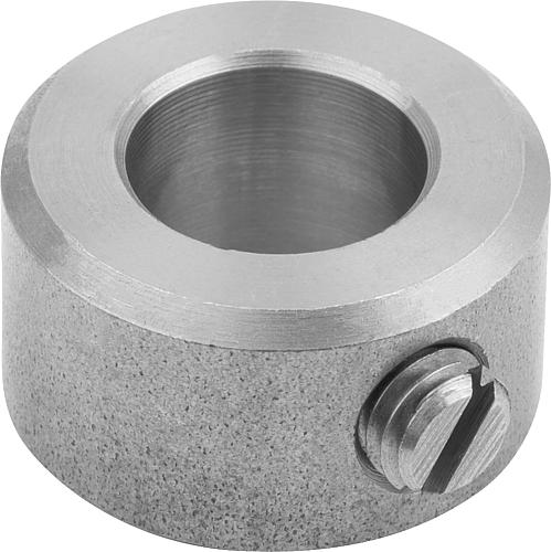 Stellringe DIN 705, Stahl, Form A, Schlitz