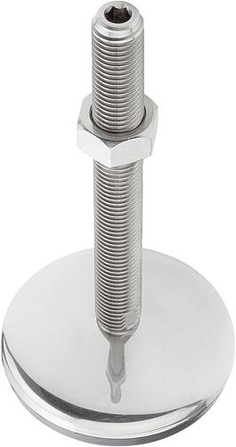 Stellfüße Stahl oder Edelstahl Form C