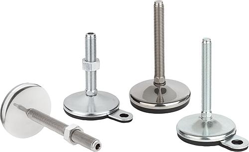 Stellfüße Stahl oder Edelstahl