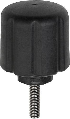 Spanngriff ergonomisch mit Außengewinde