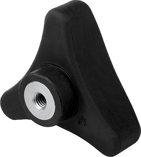 Dreisterngriff ergonomisch mit Innengewinde