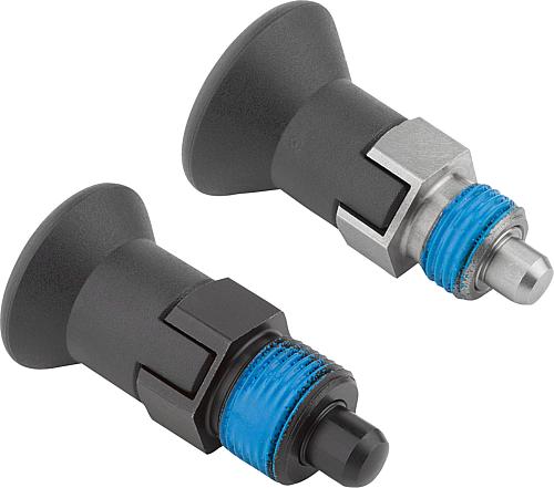 Arretierbolzen Stahl oder Edelstahl kurze Ausfü...