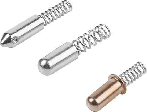 Federhülsen Stahl oder Edelstahl