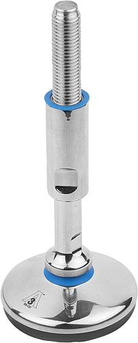 Stellfüße im Hygienic DESIGN - inch