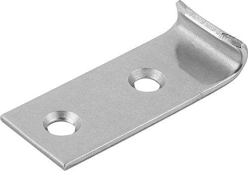 Gegenhaken für Spannverschlüsse Edelstahl mit S...